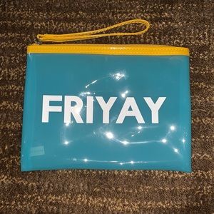 “Friyay” makeup bag